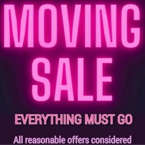 Moving sale 💖